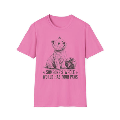 My Whole World Westie Tee