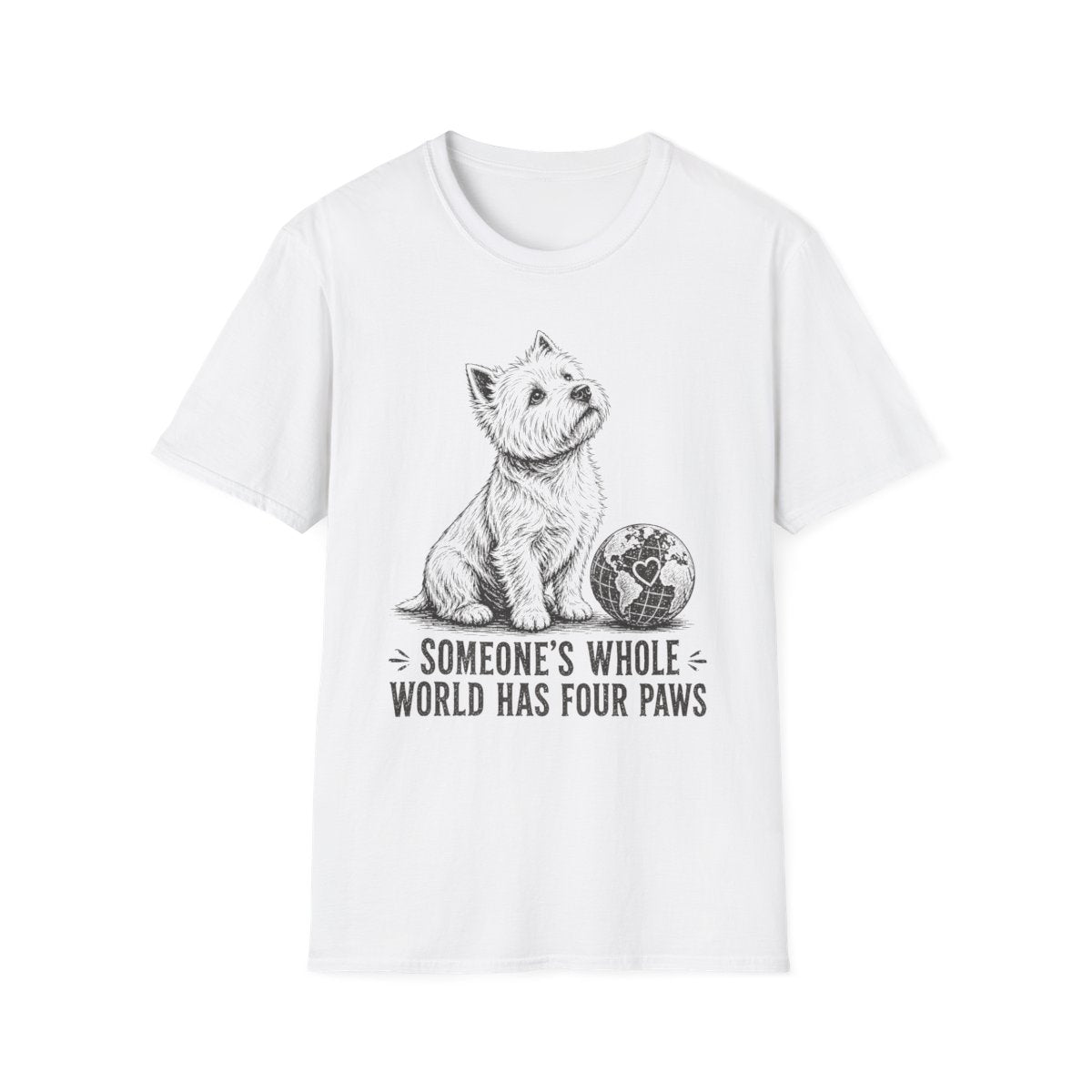 My Whole World Westie Tee