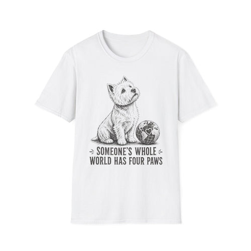My Whole World Westie Tee