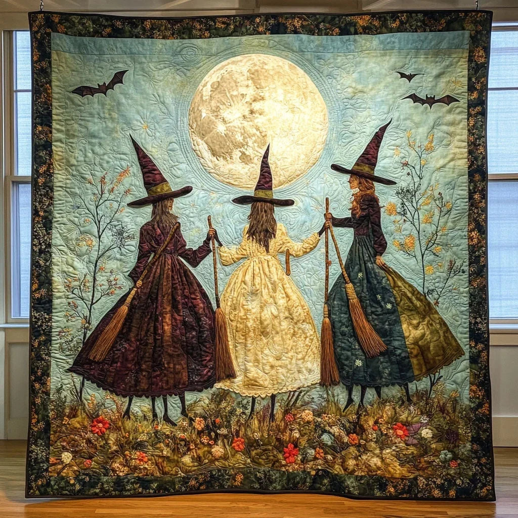Mystic Coven Quilt Blanket
