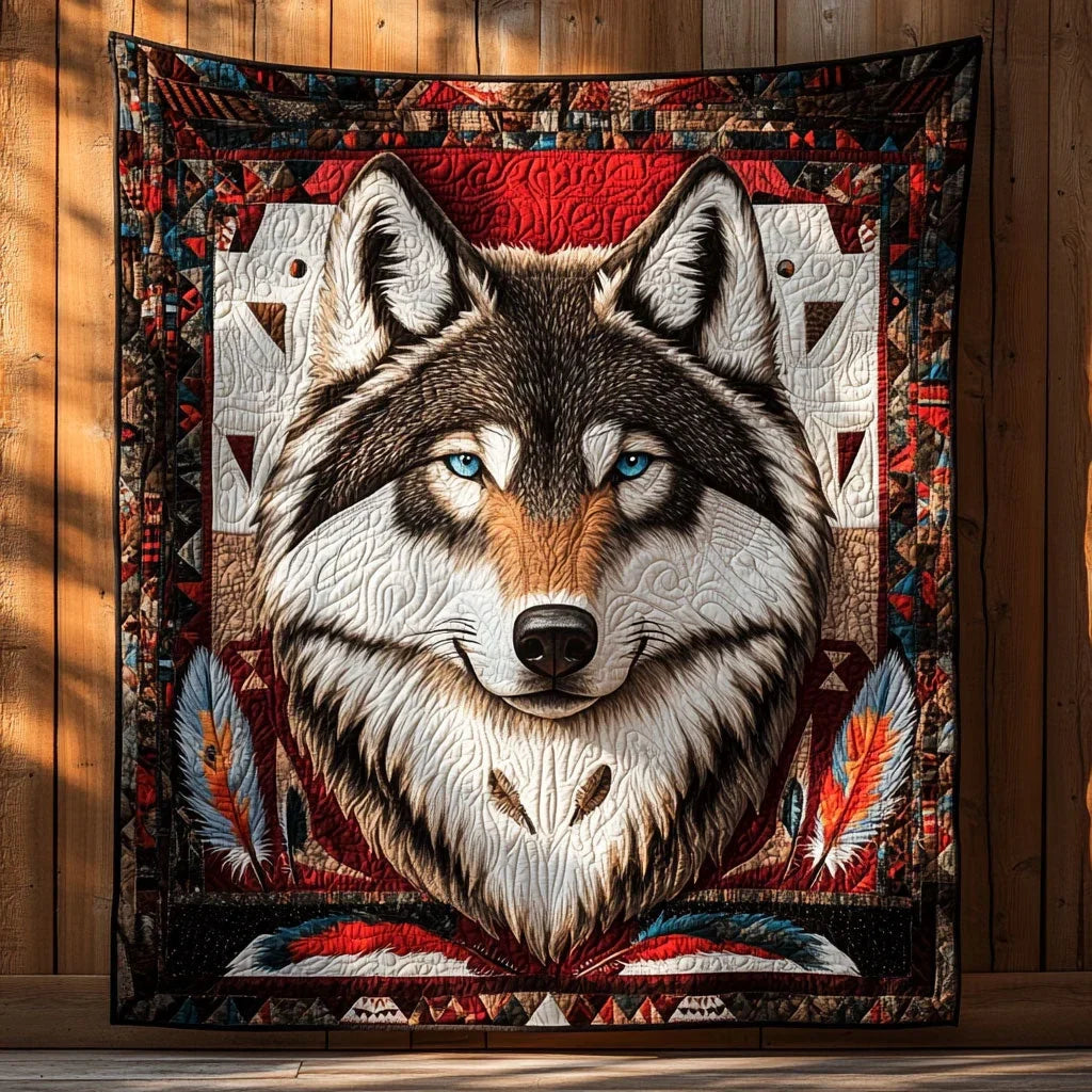 Mystic Eyes Quilt Blanket
