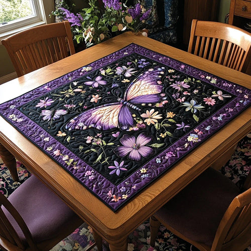 Mystic Flutter Quilted Table Topper