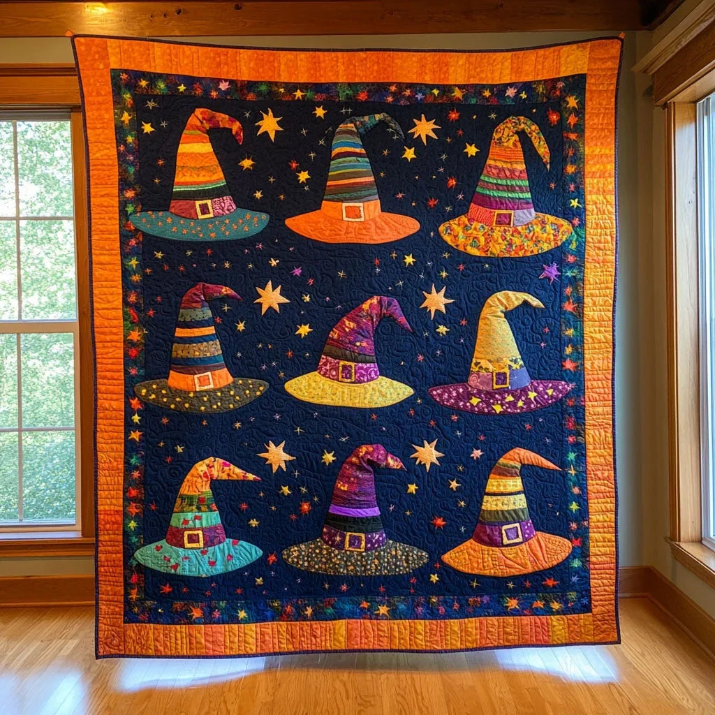 Mystic Hats Quilt Blanket