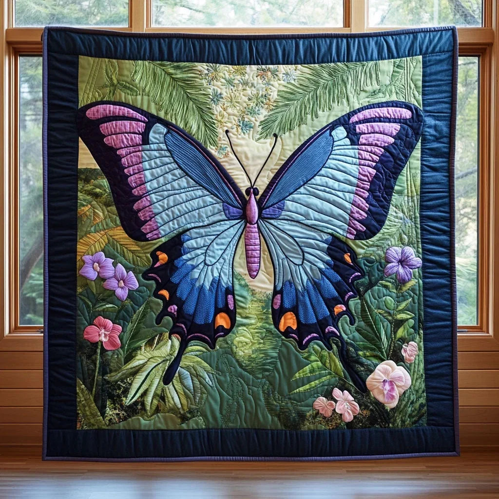 Mystic Morpho Quilt Blanket