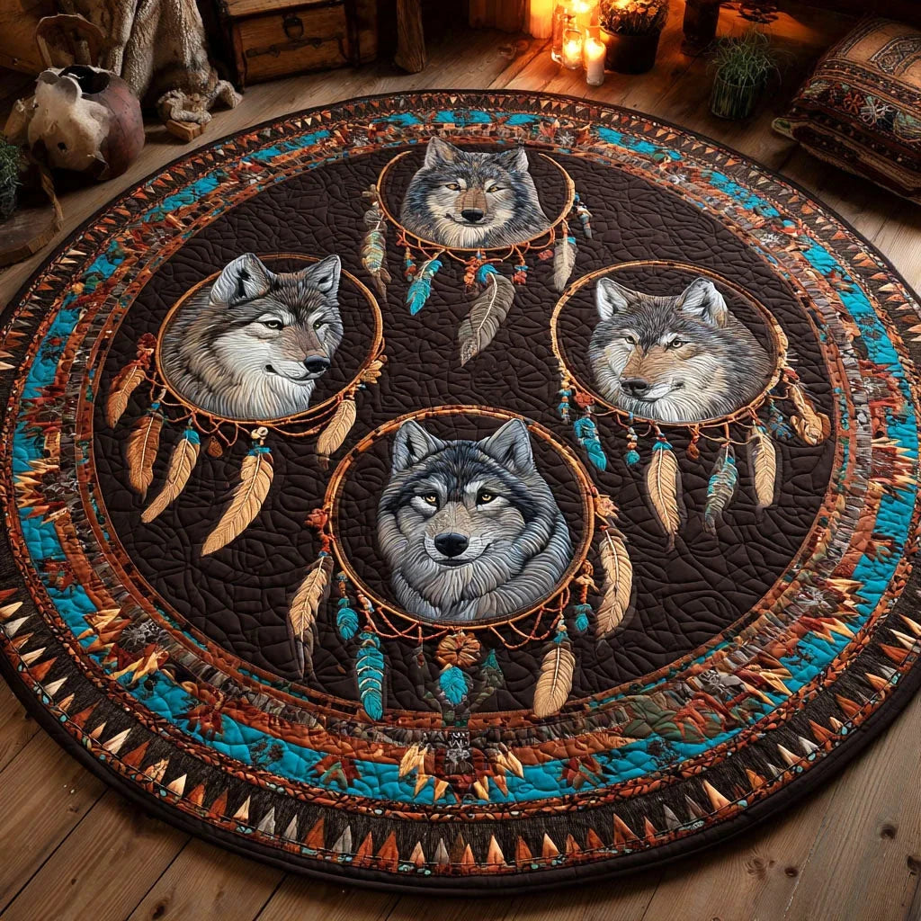Mystic Pack Quilted Round Mat