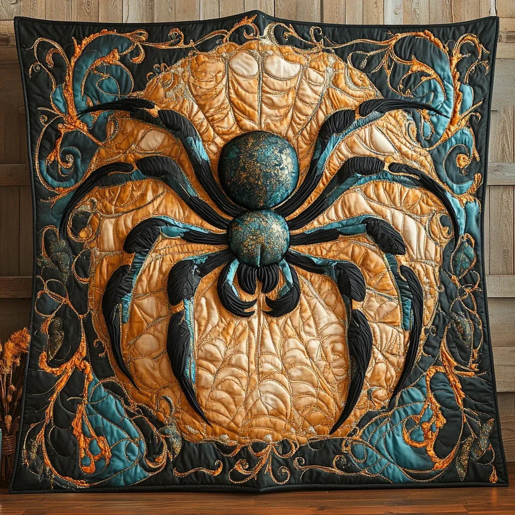 Mystic Spider Quilt Blanket