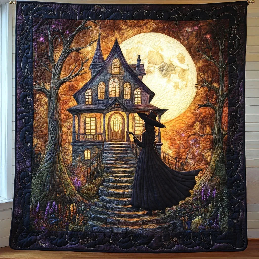 Mystic Stairs Quilt Blanket