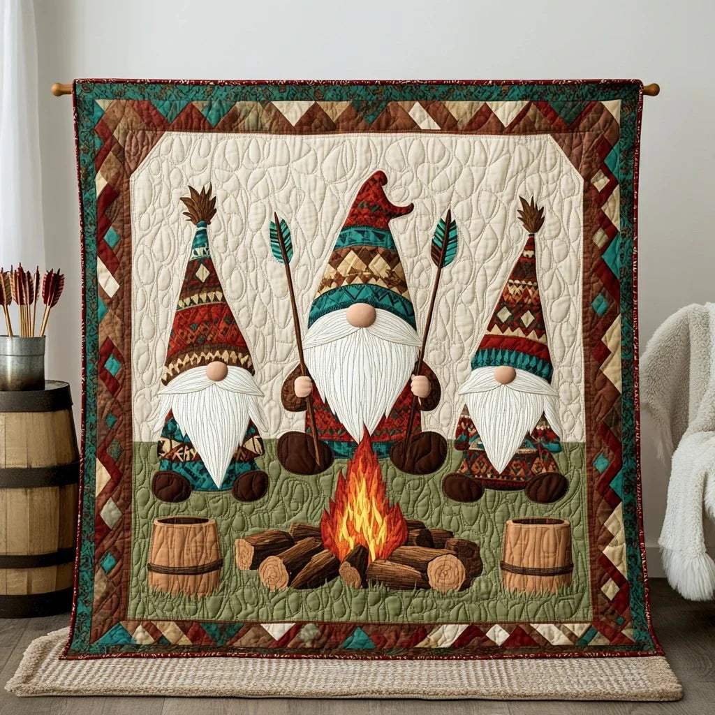 Mystic Tribal Quilt Blanket