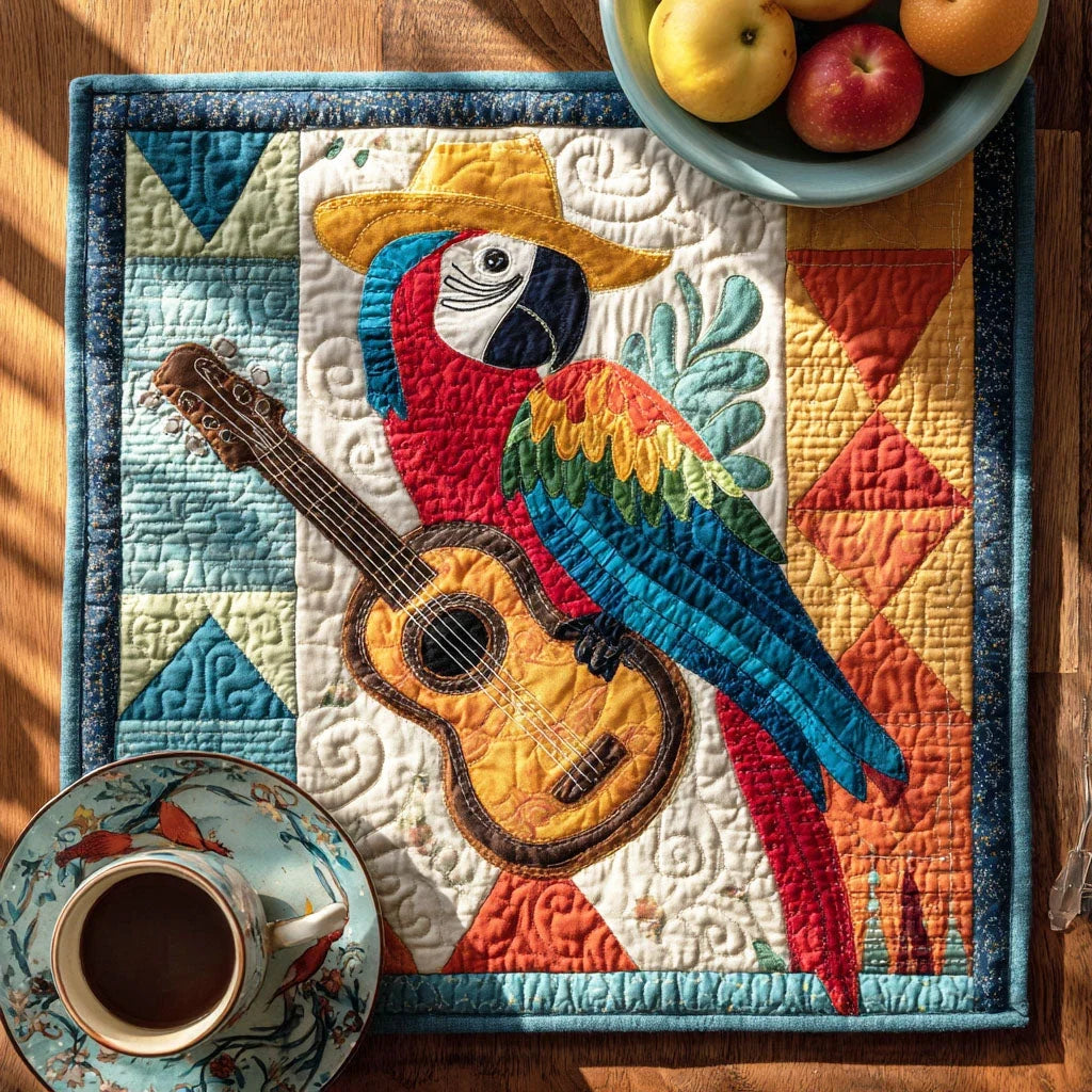 Mystic Wing Quilted Table Topper