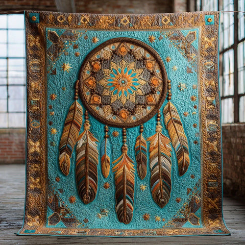 Mystical Dreamcatcher Quilt Blanket