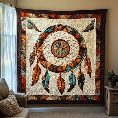 Native American Dreamcatcher Quilt Blanket