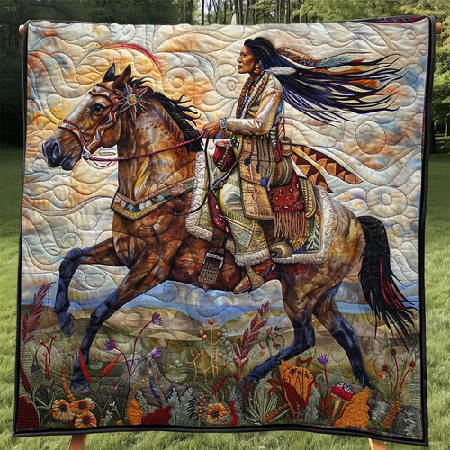 Native American Quilt Blanket