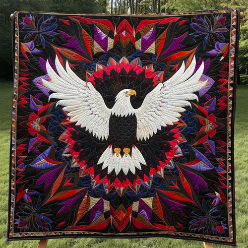 Native Eagle Quilt Blanket