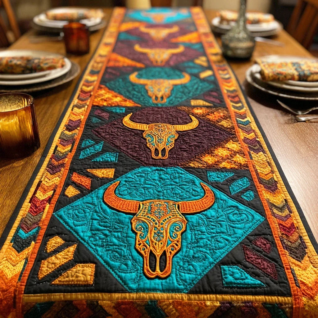 Native Echo Quilted Table Runner