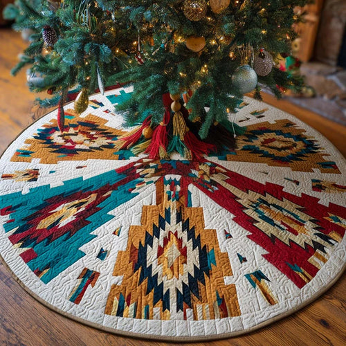 Native Quilted Tree Skirt