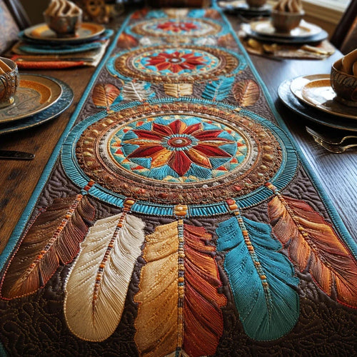 Native Spirit Quilted Table Runner