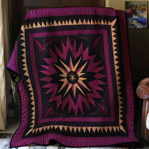 Native Star Quilt Blanket