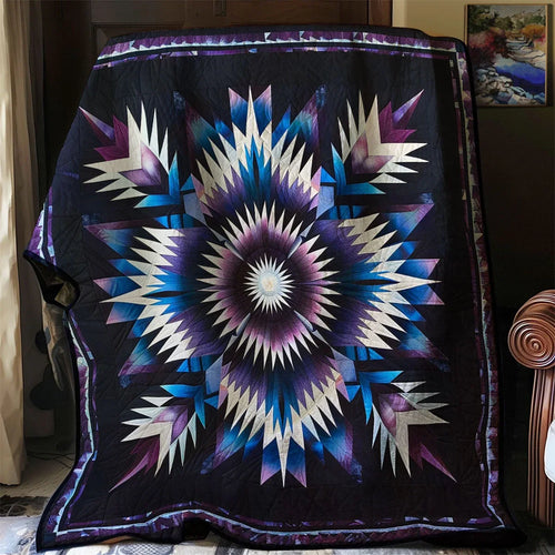 Native Star Quilt Blanket