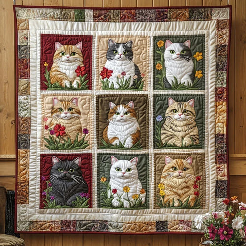 Nature Paws Quilt Blanket