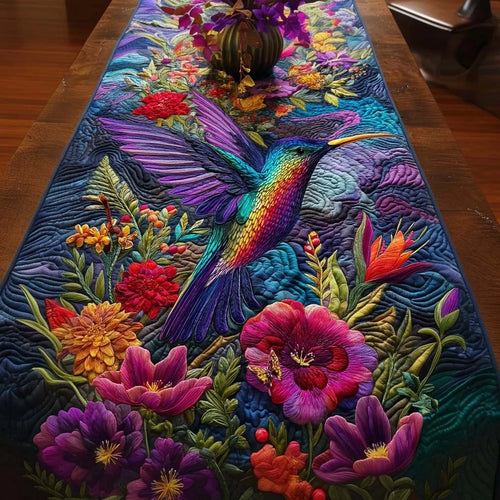 Nectar Seeker Quilted Table Runner