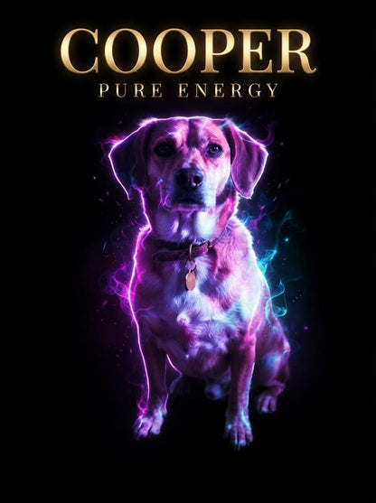 The Neon Pet Canvas Wall Art