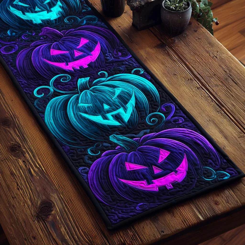 Neon Jacks Quilted Table Runner