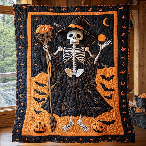 Night Hex Quilt Blanket