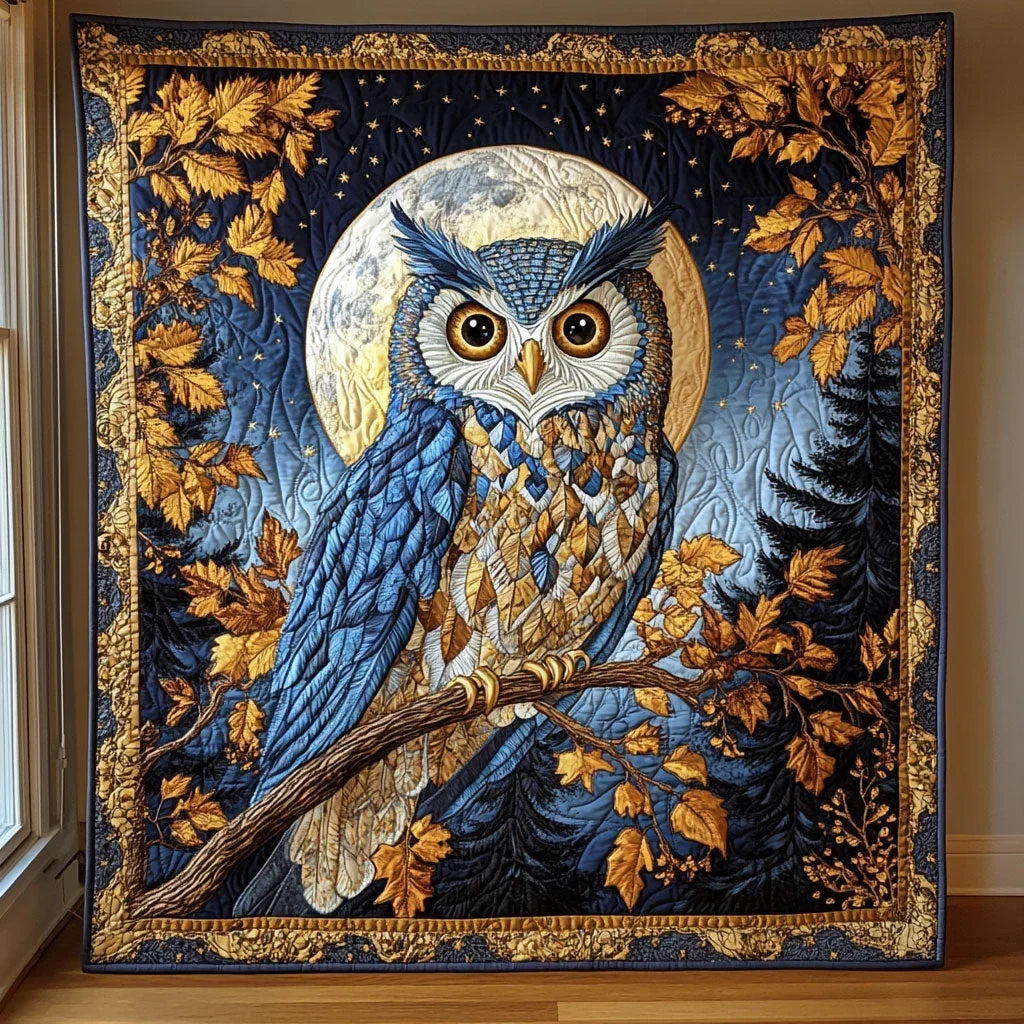 Night Owl Quilt Blanket