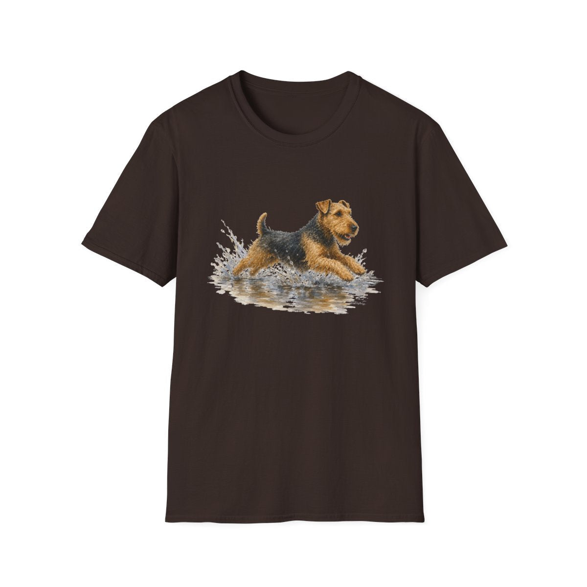 No Puddle Left Behind Airedale Terrier Tee