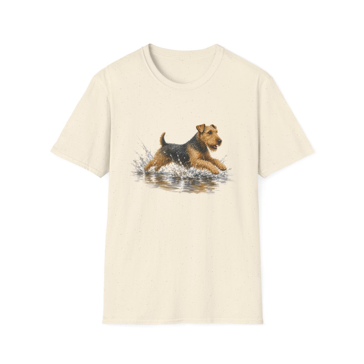 No Puddle Left Behind Airedale Terrier Tee