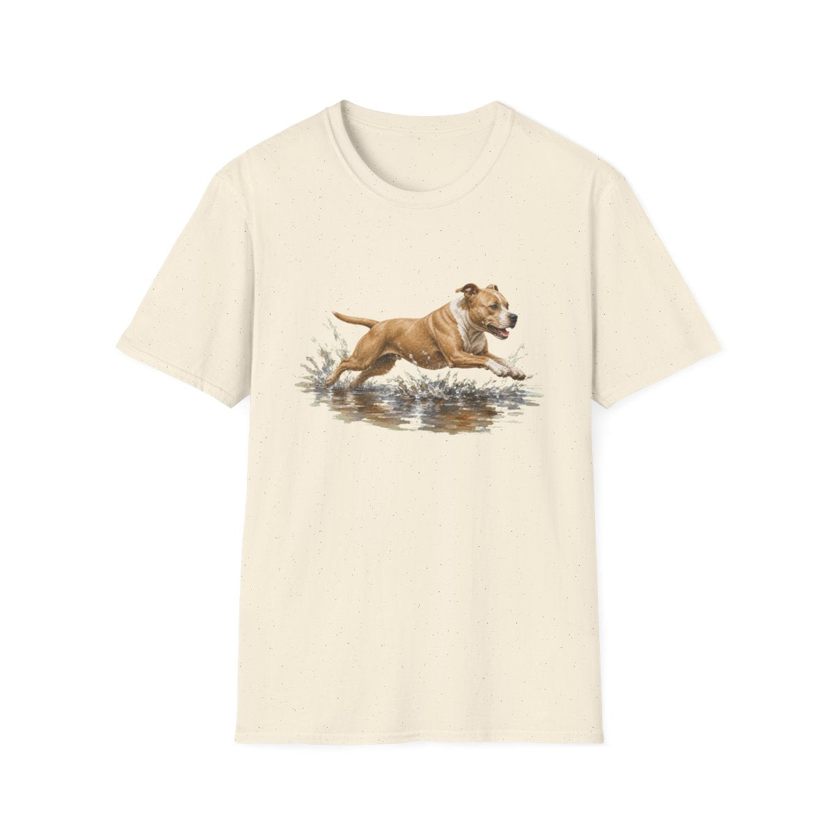 No Puddle Left Behind American Pit Bull Terrier Tee