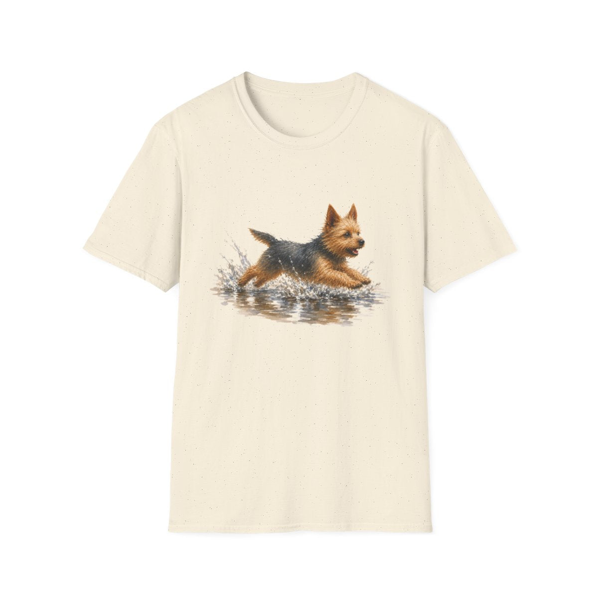 No Puddle Left Behind Australian Terrier Tee