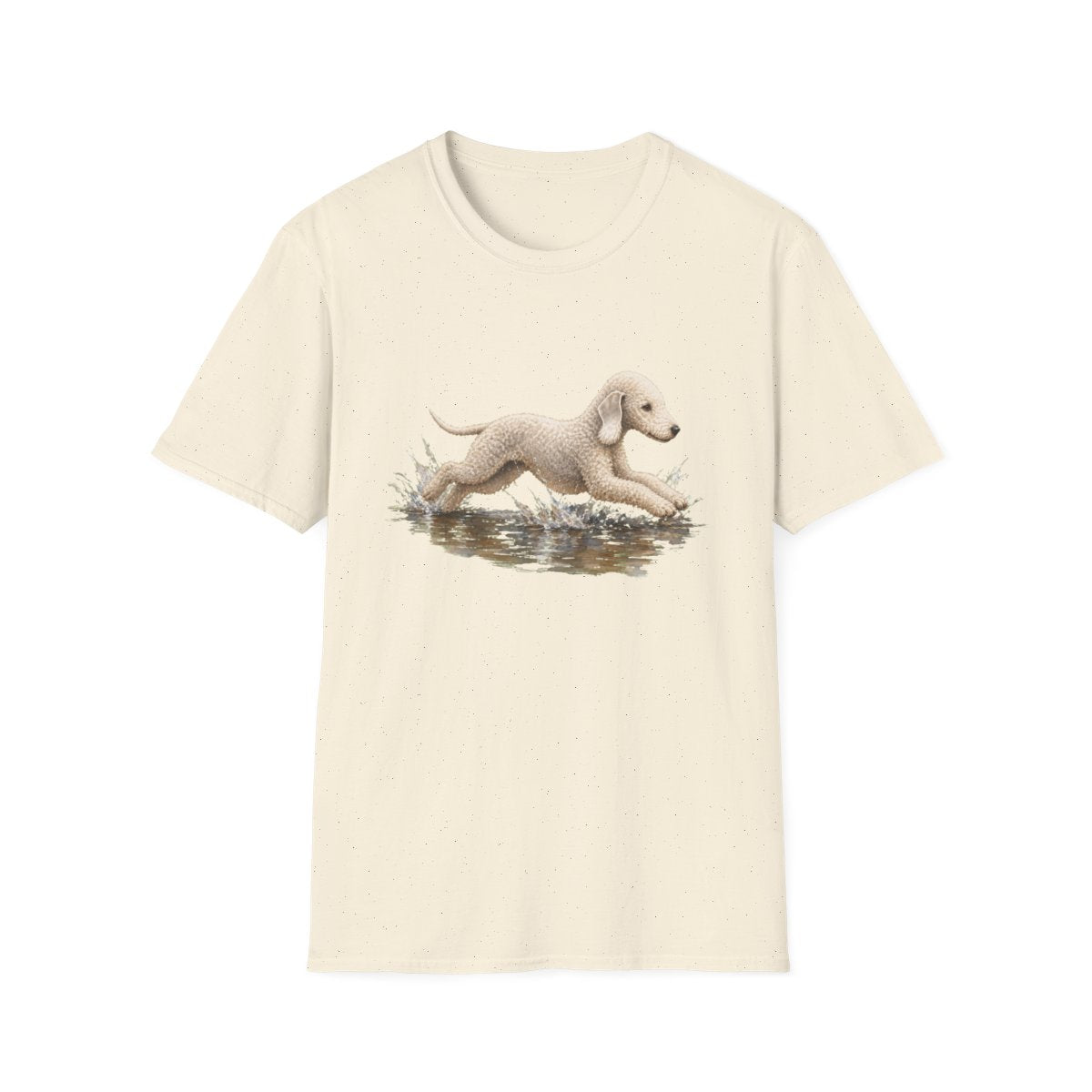 No Puddle Left Behind Bedlington Terrier Tee