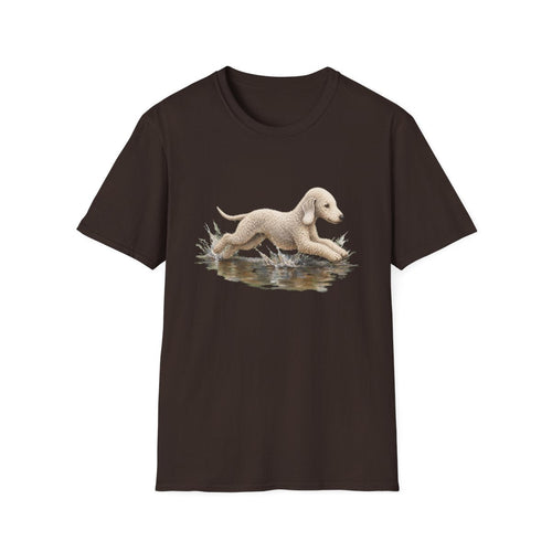 No Puddle Left Behind Bedlington Terrier Tee