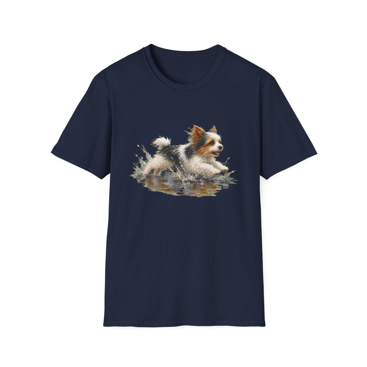 No Puddle Left Behind Biewer Terrier Tee