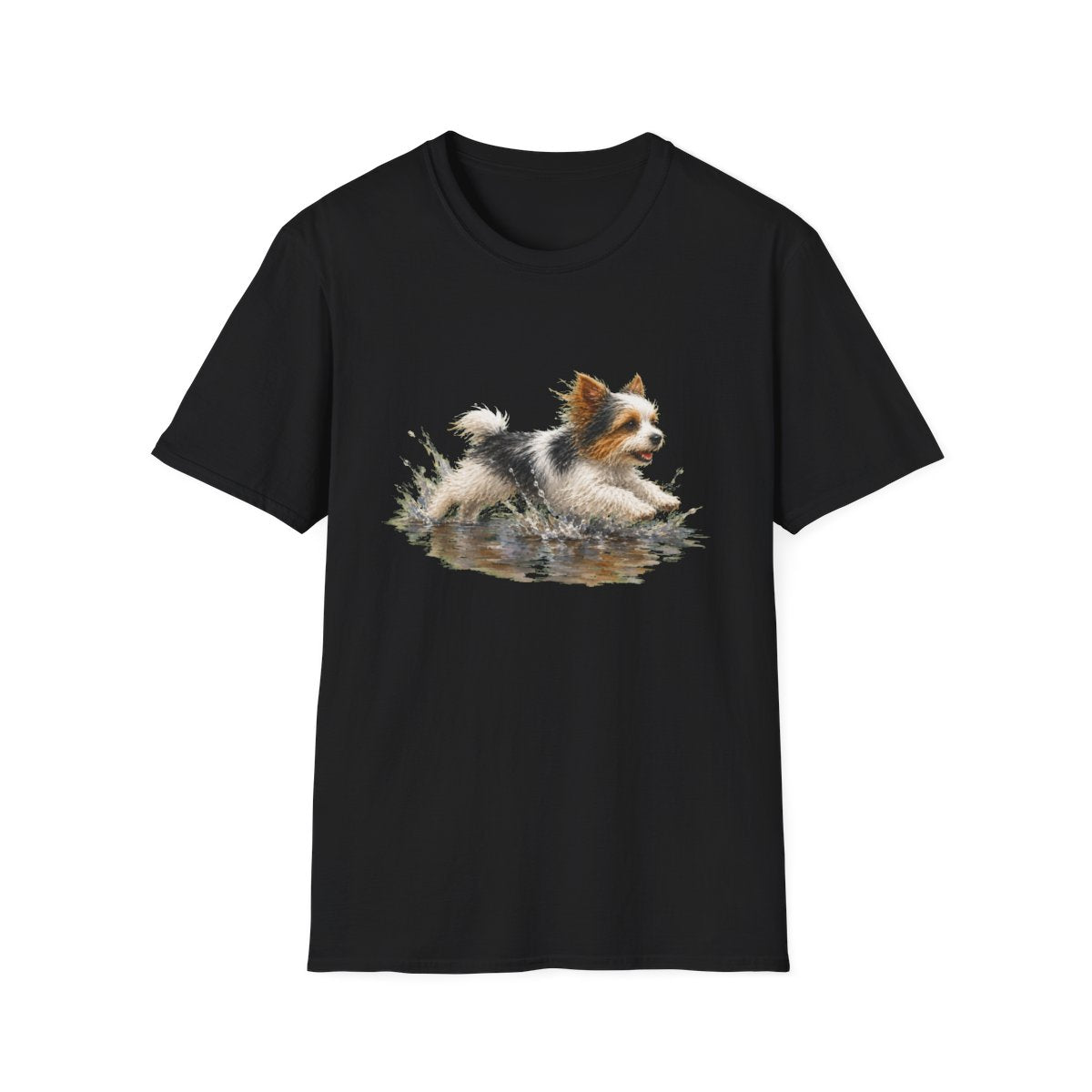 No Puddle Left Behind Biewer Terrier Tee