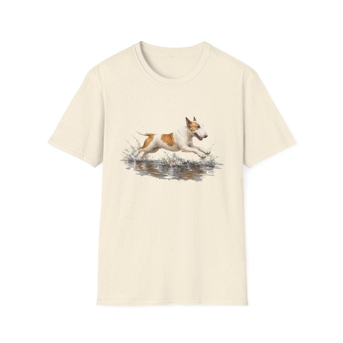 No Puddle Left Behind Bull Terrier Tee