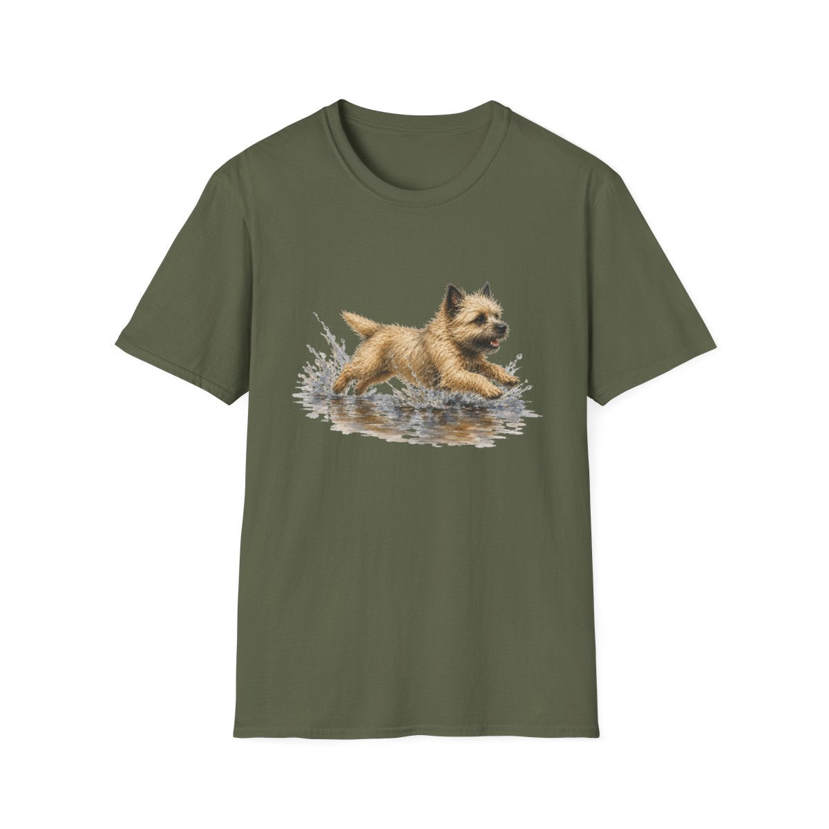 No Puddle Left Behind Cairn Terrier Tee