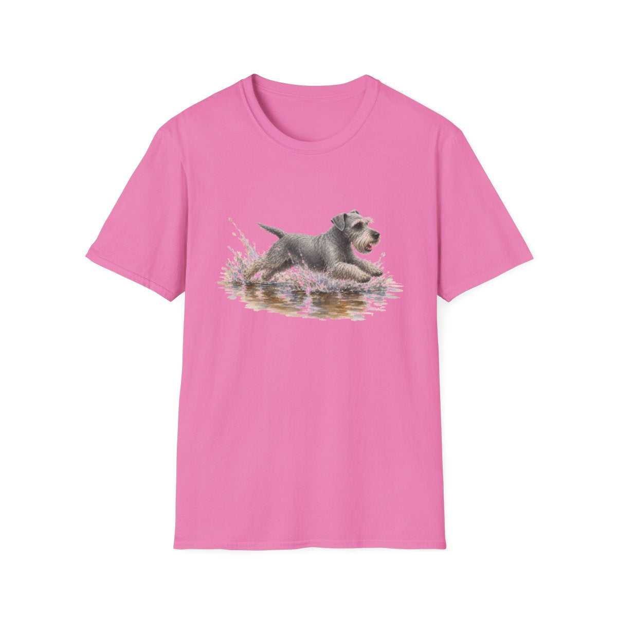 No Puddle Left Behind Cesky Terrier Tee