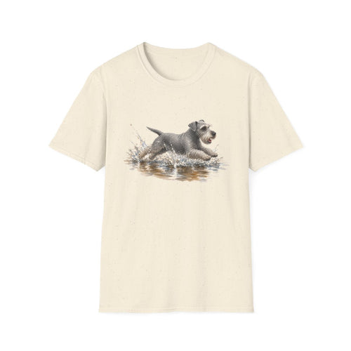No Puddle Left Behind Cesky Terrier Tee