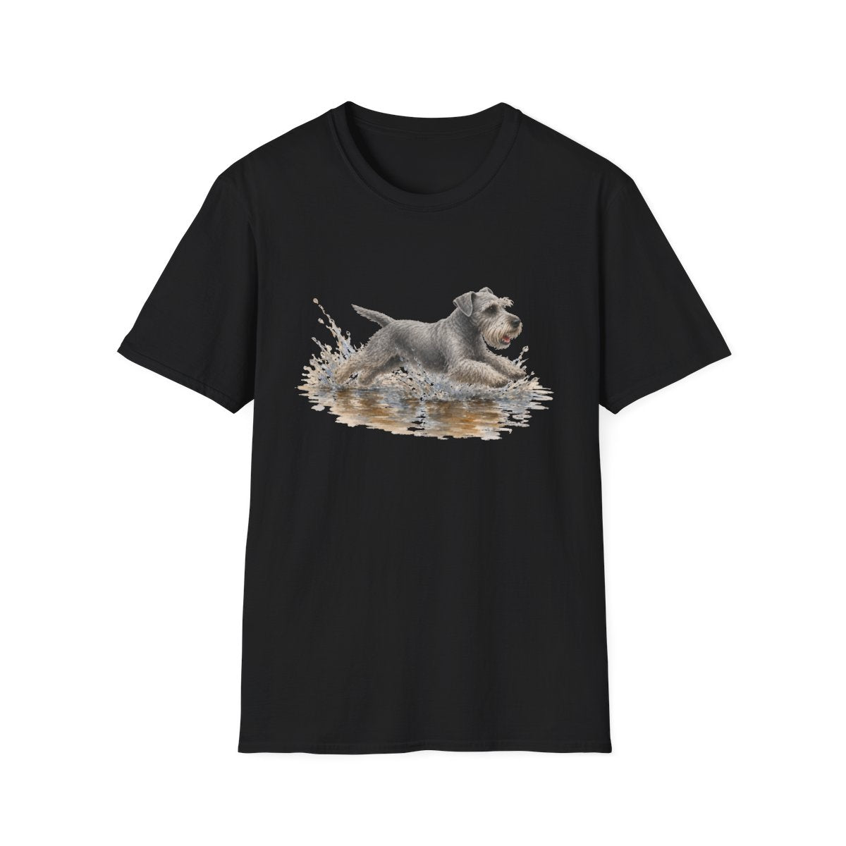 No Puddle Left Behind Cesky Terrier Tee