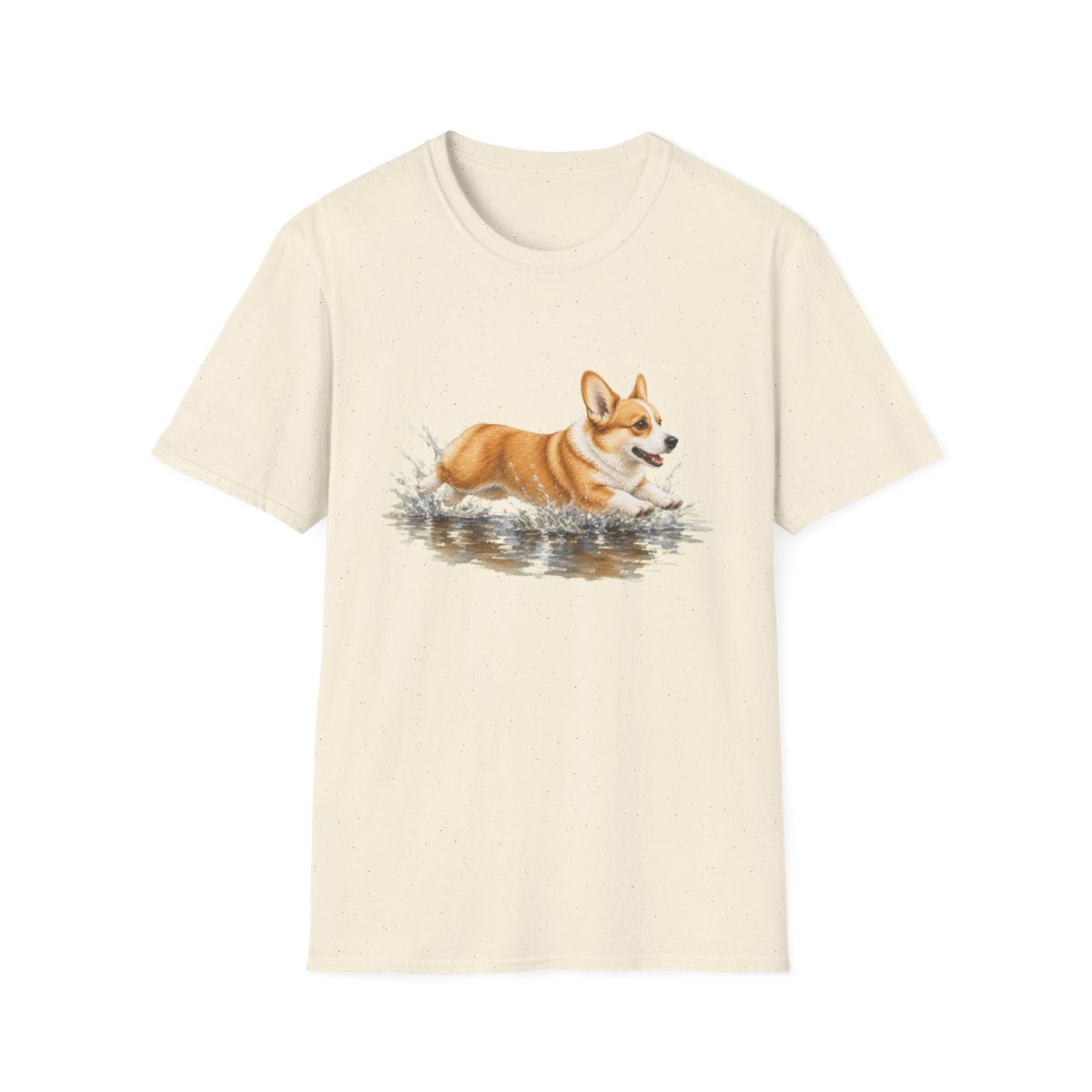 No Puddle Left Behind Corgi Tee