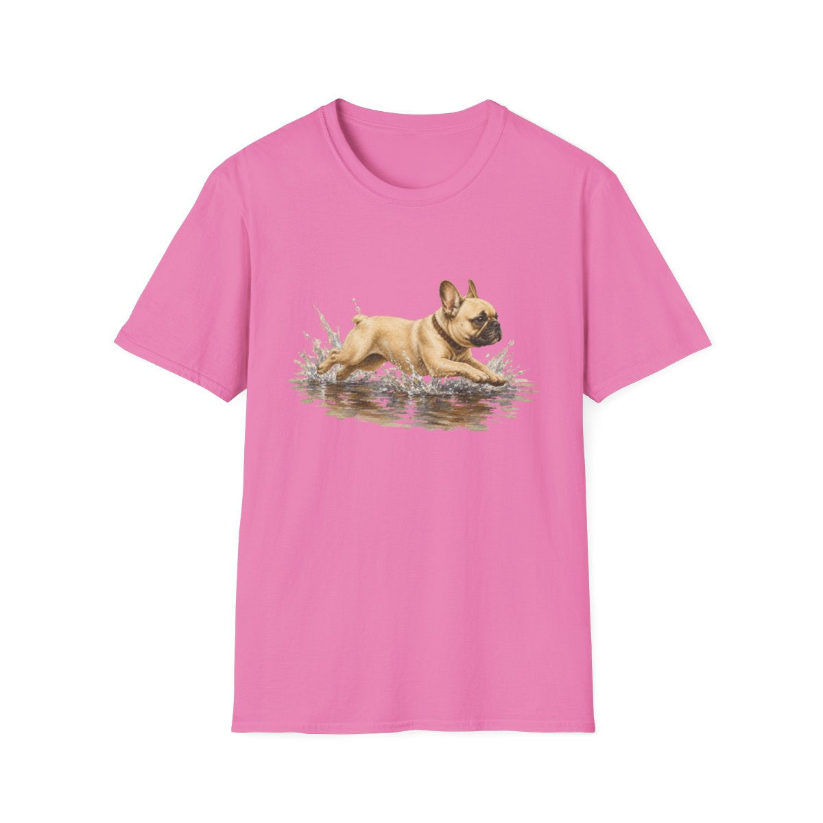 No Puddle Left Behind French Bulldog Tee