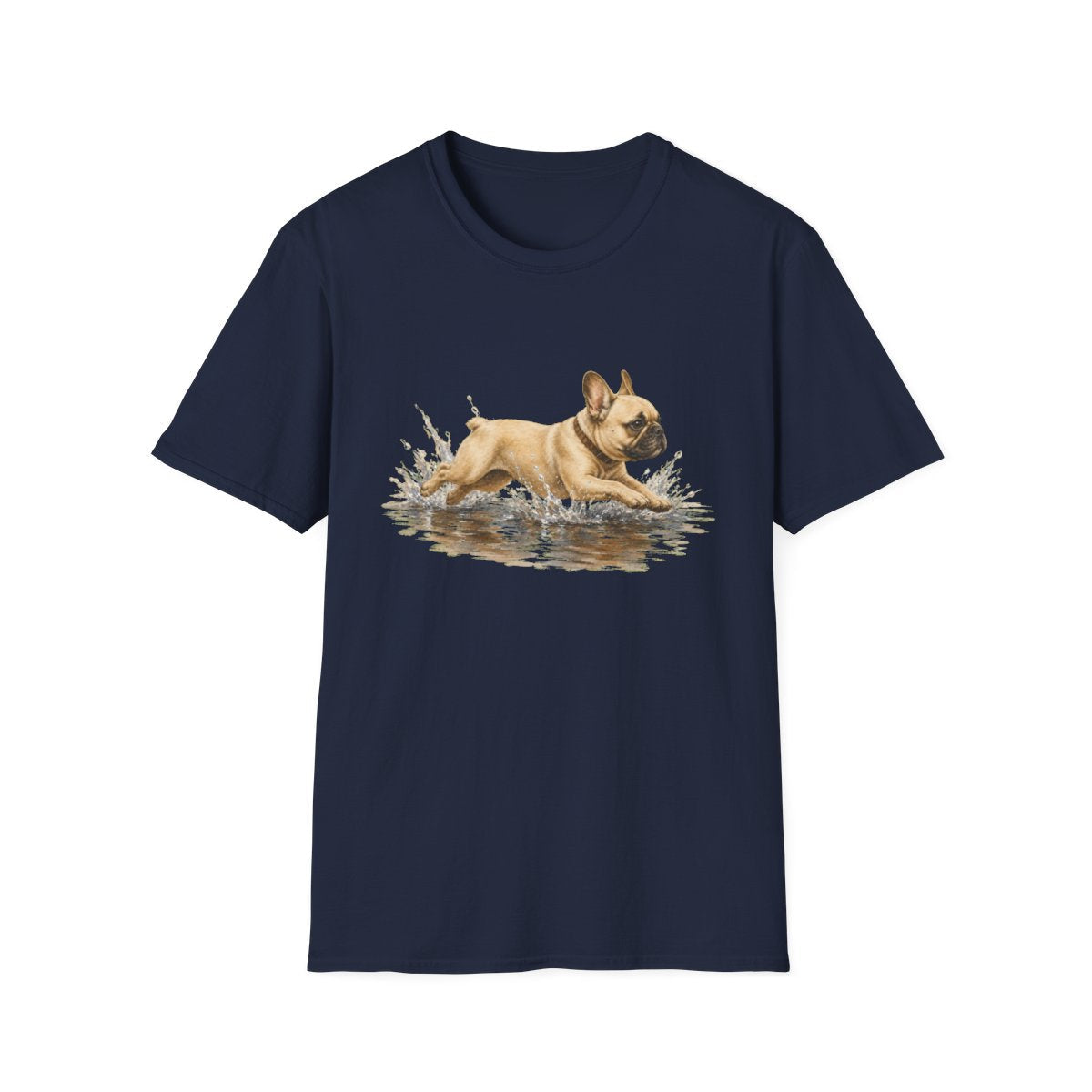 No Puddle Left Behind French Bulldog Tee