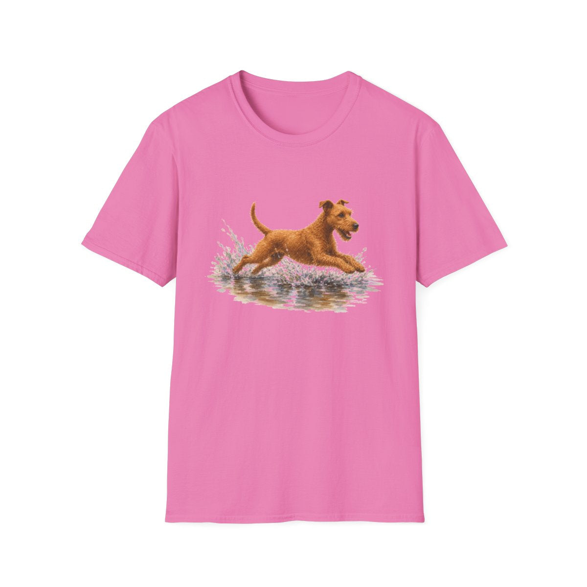 No Puddle Left Behind Irish Terrier Tee