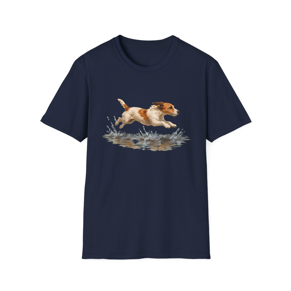 No Puddle Left Behind Jack Russell Terrier Tee