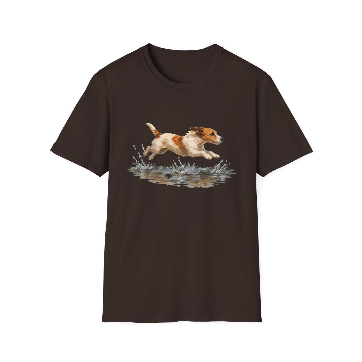 No Puddle Left Behind Jack Russell Terrier Tee