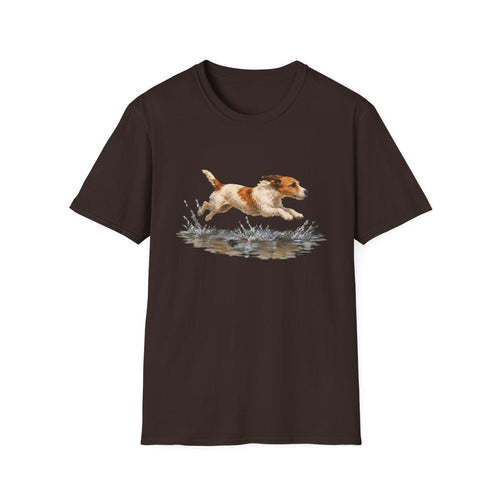 No Puddle Left Behind Jack Russell Terrier Tee