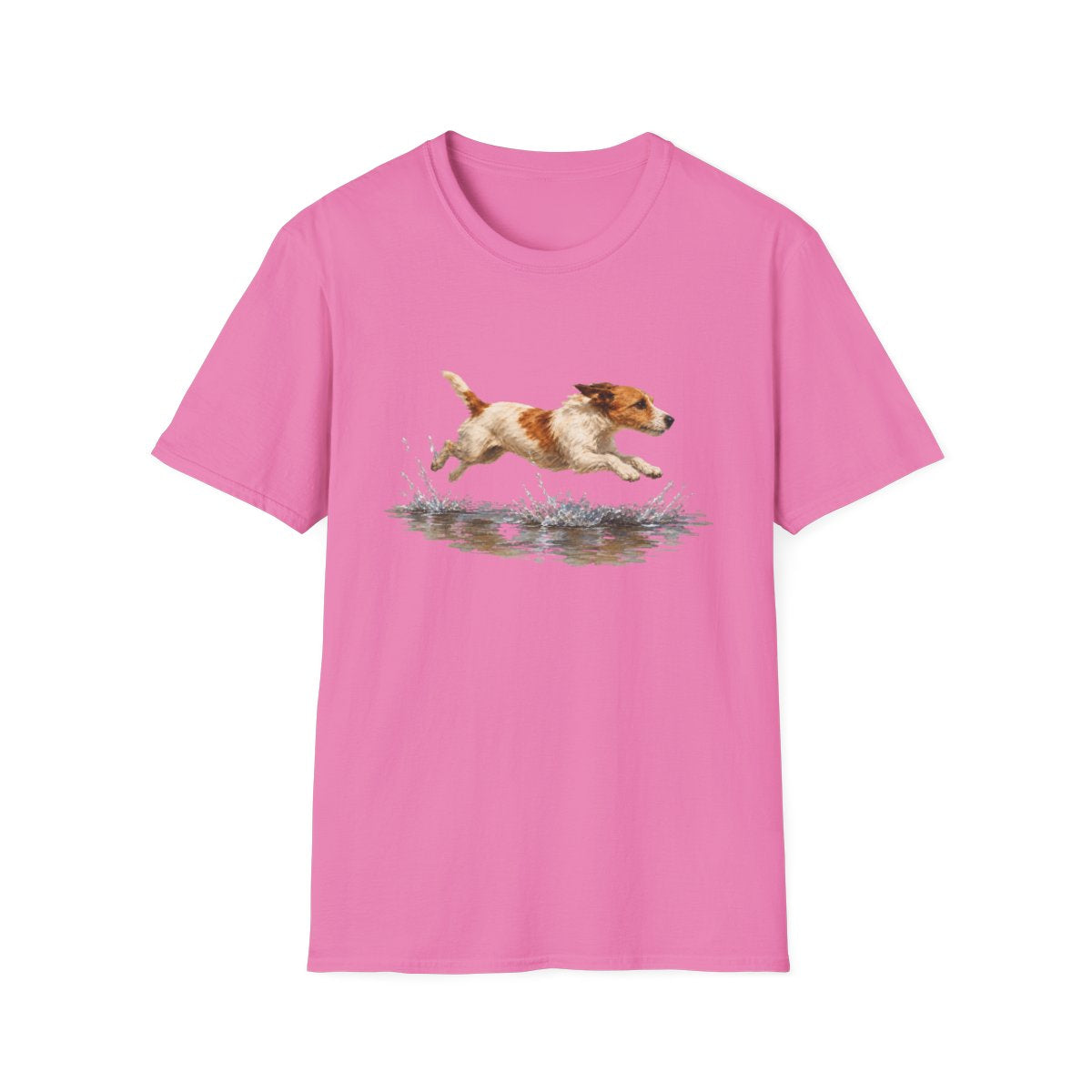 No Puddle Left Behind Jack Russell Terrier Tee