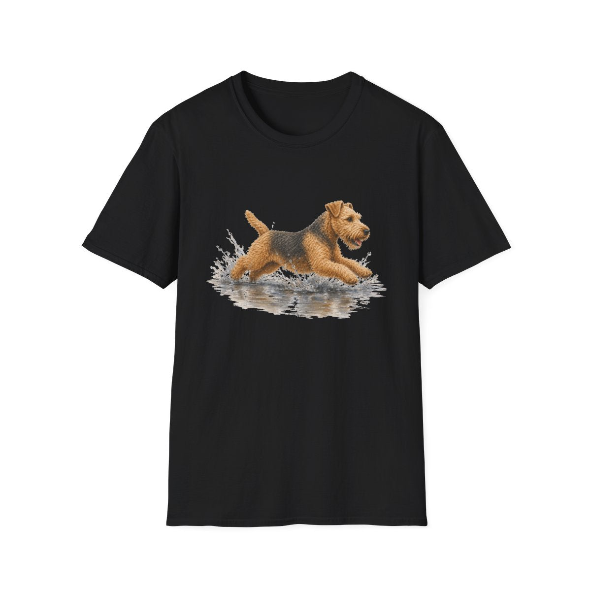 No Puddle Left Behind Lakeland Terrier Tee
